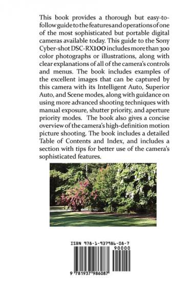 Photographer's Guide to the Sony DSC-RX100