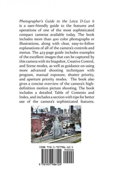 Photographer's Guide to the Leica D-Lux 6