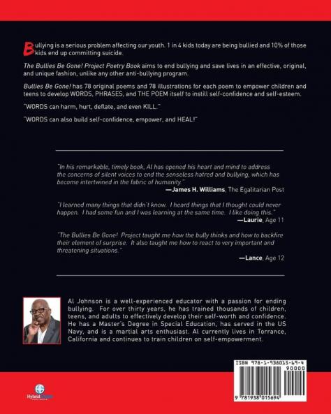 Bullies Be Gone! Project: Poetry Book: 1