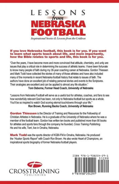 Lessons from Nebraska Football