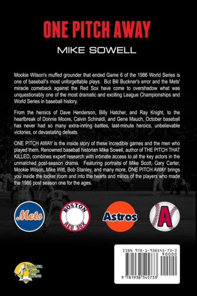 One Pitch Away: The Players' Stories of the 1986 LCS and World Series