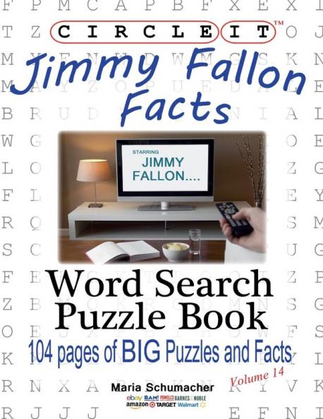 Circle It Jimmy Fallon Facts Word Search Puzzle Book