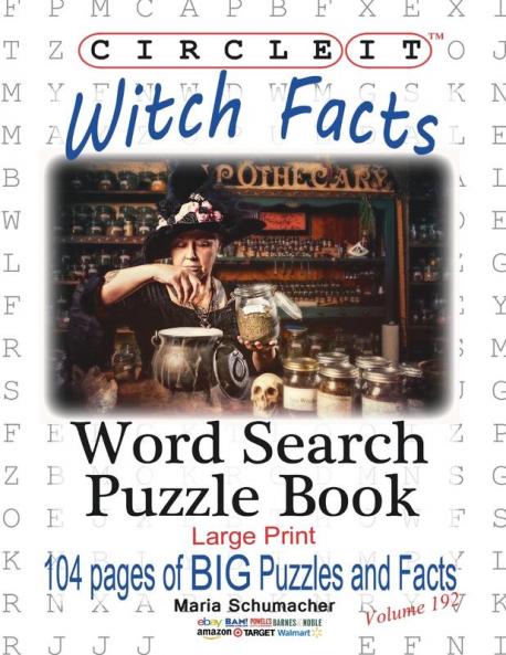Circle It Witch Facts Word Search Puzzle Book