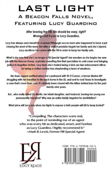 Last Light: A Beacon Falls Thriller featuring Lucy Guardino: 1 (Beacon Falls Cold Case Mysteries)