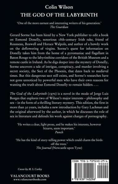 The God of the Labyrinth (20th Century)