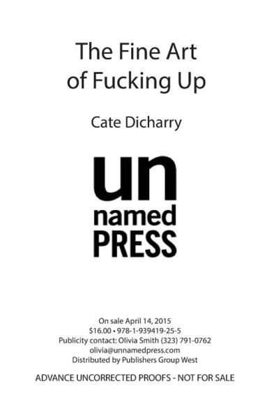 The Fine Art of Fucking Up