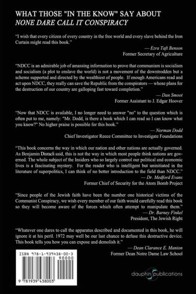 None Dare Call It Conspiracy