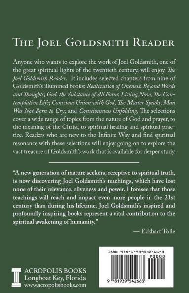 The Joel Goldsmith Reader