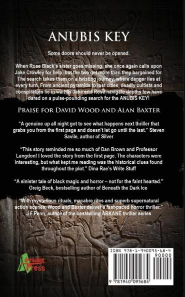 Anubis Key: A Jake Crowley Adventure: 2 (Jake Crowley Adventures)