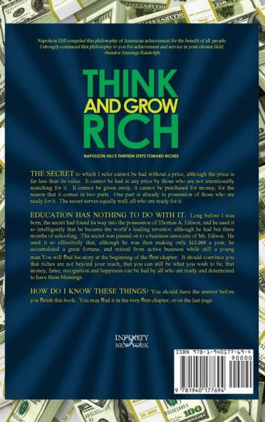 Think and Grow Rich - Napoleon Hill's Thirteen Steps Toward Riches