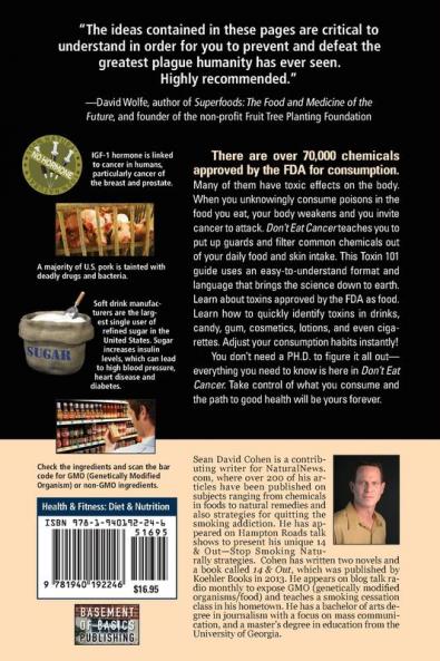 Don't Eat Cancer: Modern Day Cancer Prevention
