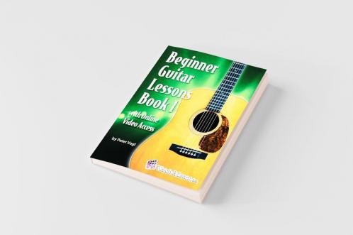 Beginner Guitar Lessons Book 1 with Online Video Access