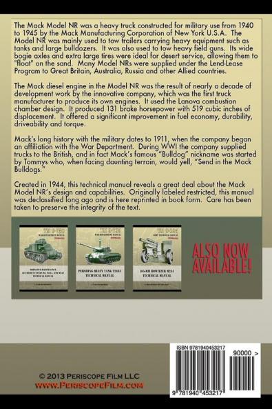 10-Ton 6 x 4 Mack Truck Technical Manual: TM 9-818