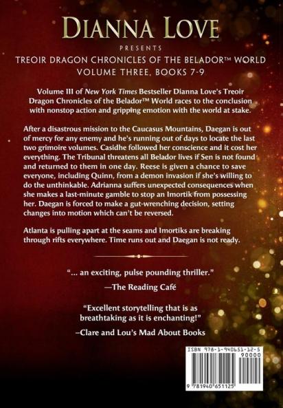 Treoir Dragon Chronicles of the Belador World: Volume III Books 7-9: 3 (Treoir Dragon Chronicles of the Belador(tm) World Box Sets and Volumes)