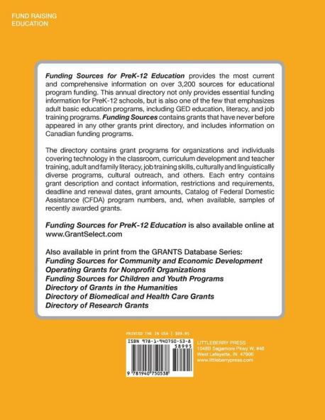 Funding Sources for PreK-12 Education