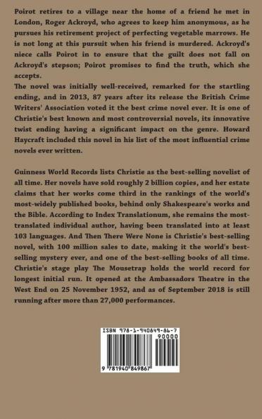 The Murder of Roger Ackroyd