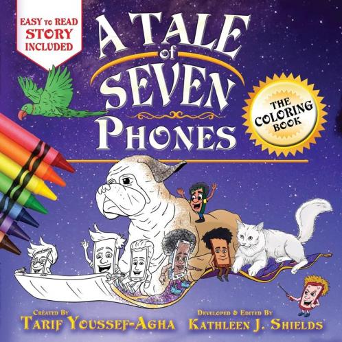A Tale of Seven Phones The Coloring Book