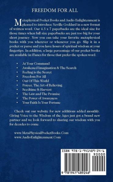 Freedom For All ( Metaphysical Pocket Book )