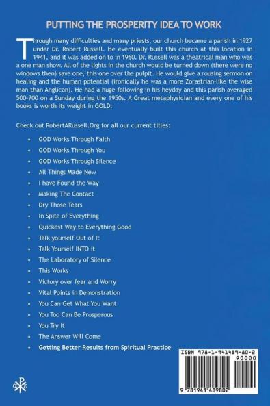 Putting the Prosperity Idea to Work