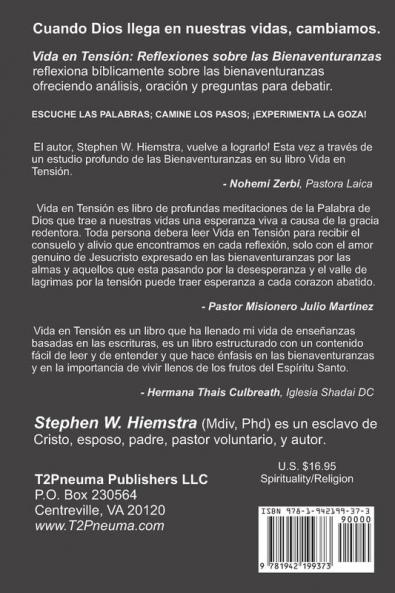Vida en Tension: Reflexiones sobre las Bienaventuranzas