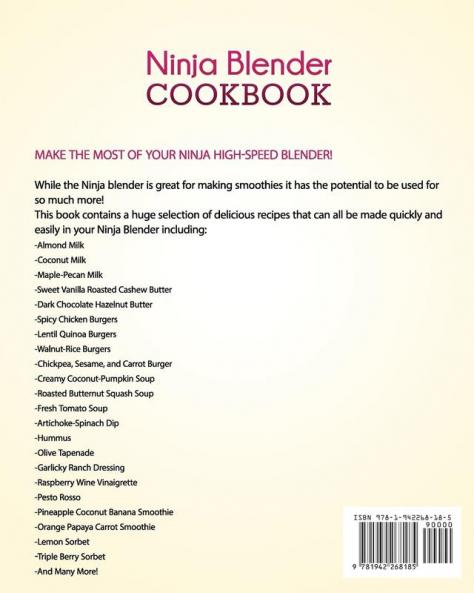 Ninja Blender Cookbook