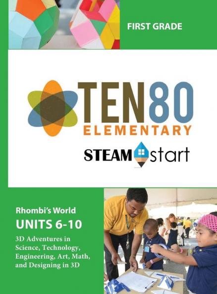 STEAMStart First Grade: Designing with 3D Shapes: 2 (Steamstart K-2)