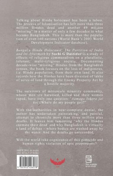 BENGAL'S HINDU HOLOCAUST