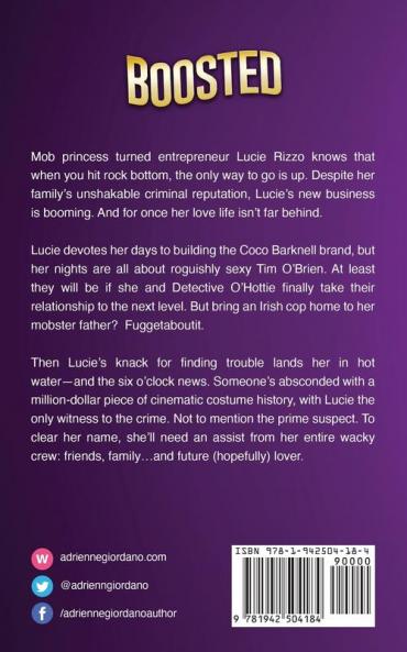 Boosted: Misadventures of a Frustrated Mob Princess: 3 (Lucie Rizzo Mystery)