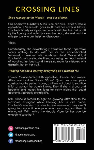 Crossing Lines: A Spellbinding CIA Romantic Suspense Thriller