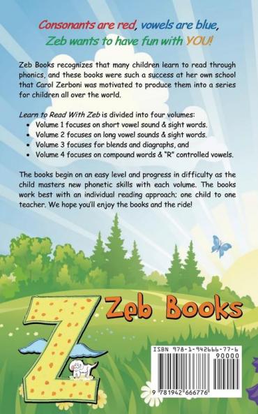Learn to Read with Zeb Volume 4