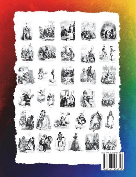 Animals (Vie Privee et Publique des Animaux) Coloring Book