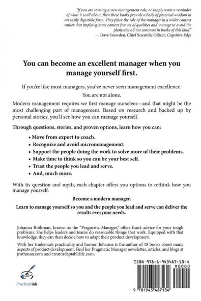 Practical Ways to Manage Yourself: Modern Management Made Easy Book 1