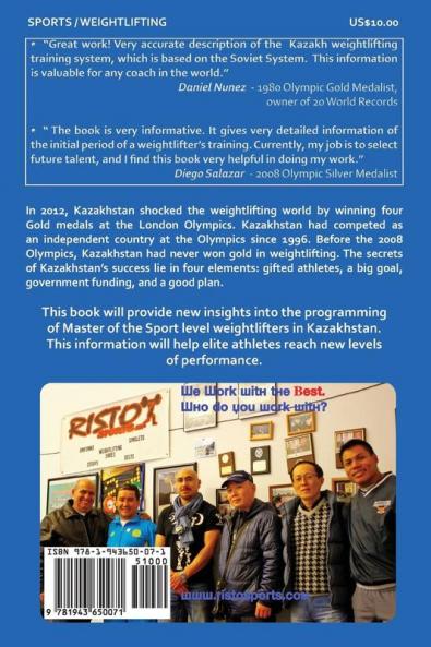Kazakhstan Weightlifting System for Elite Athletes