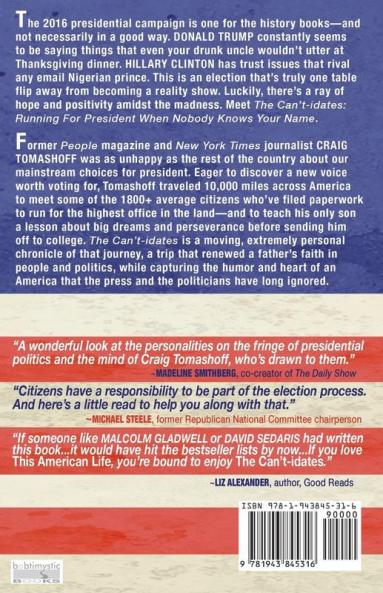 The Can't-idates: Running For President When Nobody Knows Your Name