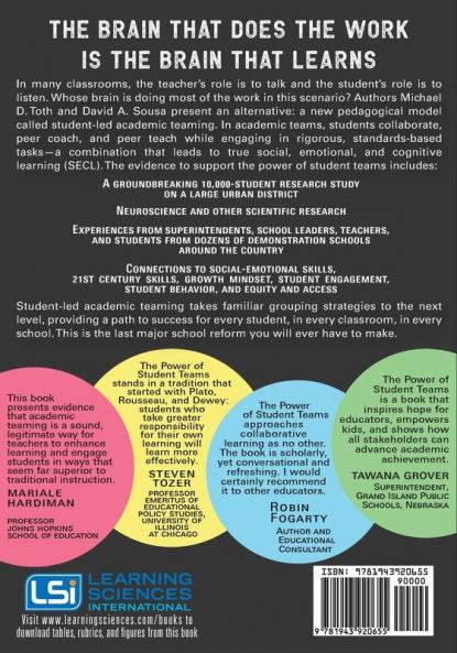 The Power of Student Teams: Achieving Social Emotional and Cognitive Learning in Every Classroom Through Academic Teaching