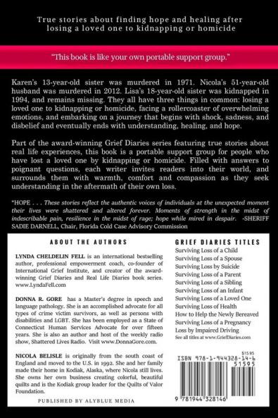 Grief Diaries: Surviving Loss by Homicide
