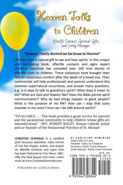 Heaven Talks To Children: Afterlife Contacts Spiritual Gifts and Loving Messages