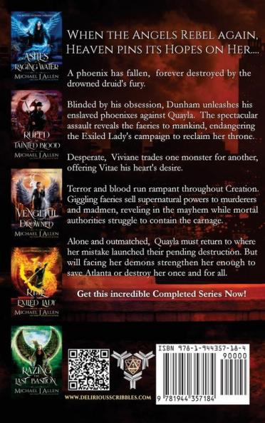 Rise of the Exiled Lady: A Completed Angel War Urban Fantasy: 4 (Blood Phoenix Chronicles)