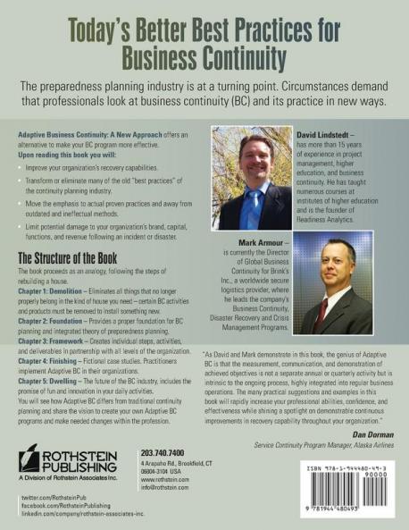 Adaptive Business Continuity