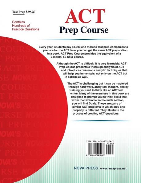 ACT Prep Course
