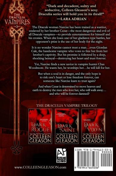 Dark Vixen: The Vampire Narcise: 3 (Draculia Vampire Trilogy)
