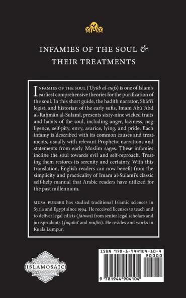 Infamies of The Soul And Their Treatments