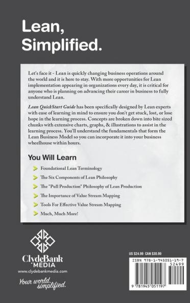 Lean QuickStart Guide: The Simplified Beginner's Guide to Lean