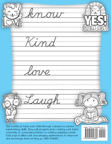 Beginning Cursive for Confident & Creative Girls