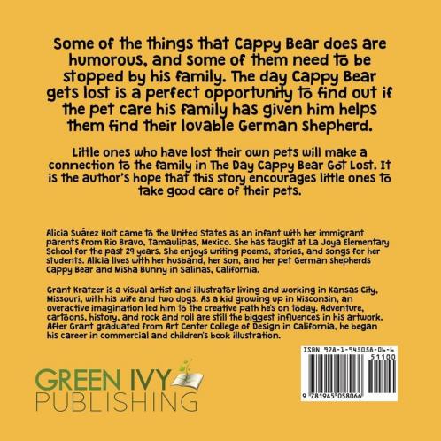 The Day Cappy Bear Got Lost