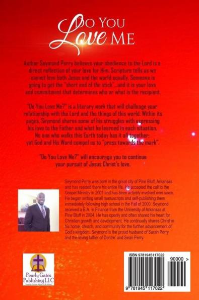 Do You Love Me?: God's Question to Mankind