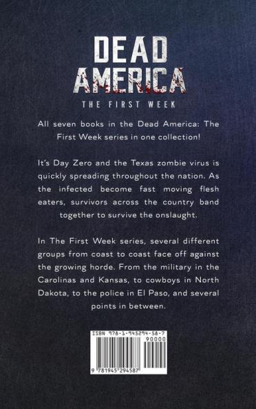 Dead America - The First Week - 7 Book Collection: 2 (Dead America Collections)