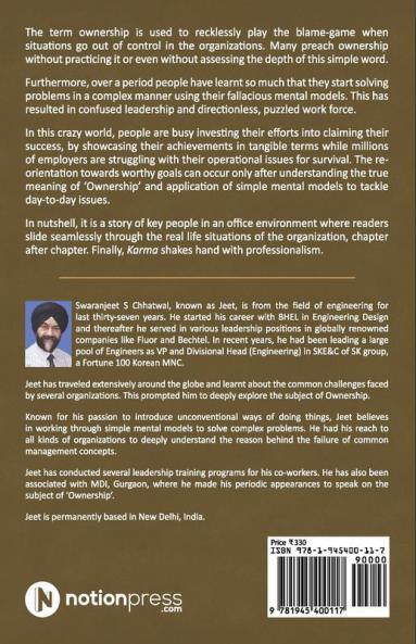 BOSS - Build Ownership to Succeed & Sustain : A Story of Fusion of Karma into Professionalism