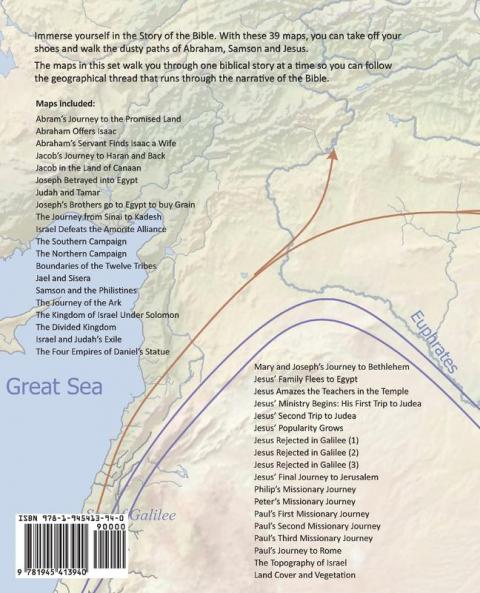 Essential Bible Story Maps: 39 Reference Maps and 30 Mapping Activities
