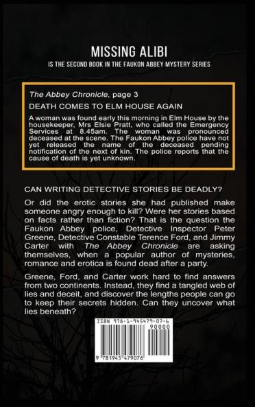Missing Alibi: A tale of Deceit: 2 (Faukon Abbbey Mysteries)